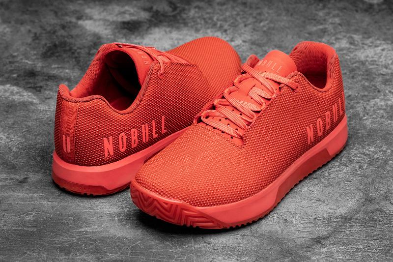 Men's Nobull Alert+ Trainers Red | SG I2489L